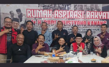 Diskusi di Rumah Aspirasi Kanang, PDIP Magetan Fokus Penataan Organisasi