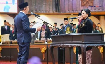 Resmi Dilantik, Diana Sasa Masuk di Komisi Pembangunan DPRD Jatim